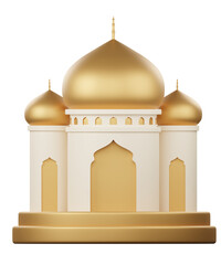 3D Mosque Illustration