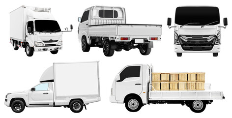 Collection set truck