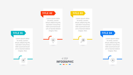 Three Step Infographic label design Vector template with line icons. process steps diagram, presentations, workflow layout, banner, flow chart, info graph vector illustration.
