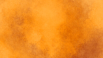 Watercolor smooth texture orange abstract background.