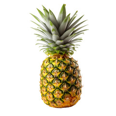 Fototapeta premium Pineapple isolated on transparent background.