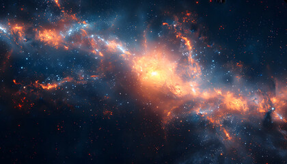 Fototapeta premium space background