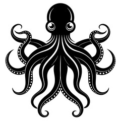 Captivating OCTOPUS Silhouette Designs: Unique Art and Illustrations