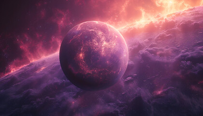 Obraz premium space background