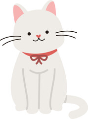 Cat International Day Illustration Element