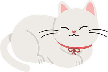 Cat International Day Illustration Element