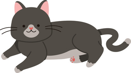 Cat International Day Illustration Element