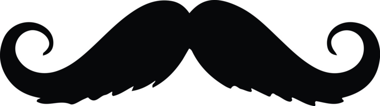 recommend clip art: Mustache icon vector illustration, fathers day mustache