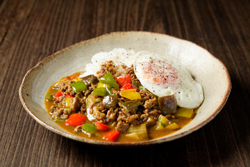ラー油カレー