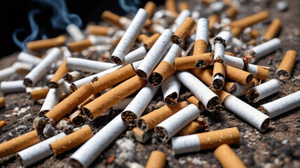 Examining the detrimental effects of cigarette smoking as a 21st-century scourge, emanating foul odors and triggering a cascade of health issues, Generative AI