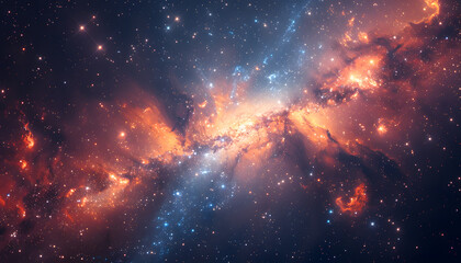 Fototapeta premium space background