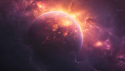 Fototapeta premium space background