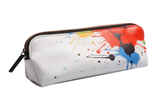 Whimsical Splatter Dreams on White or PNG Transparent Background.