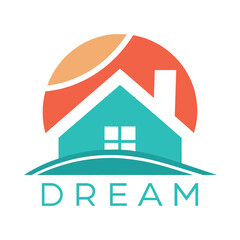 house logo concept, vector art illustration