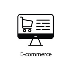 E-commerce vector icon