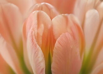 A close-up image of a single Tulip flower