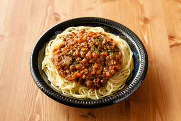 ミートソーススパゲティ