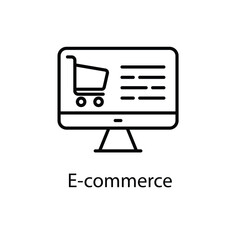 E-commerce vector icon