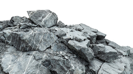 cracked gray color of stone surface, texture, detail isolate for  background abstract .