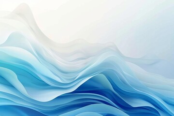 Abstract blue and white gradient background,