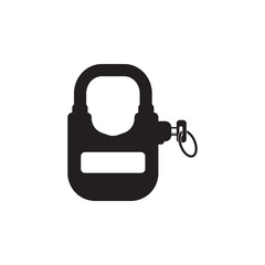 Padlock icon vector illustration design