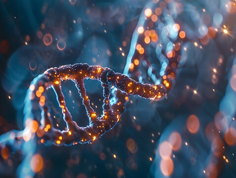 Cancer-Related DNA Strand Photography: Mutation Detail