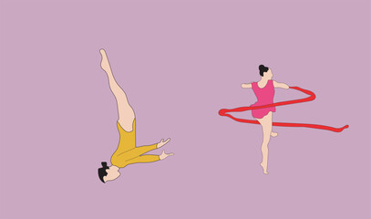 yoga pose silhouette