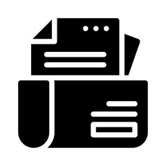 document glyph icon