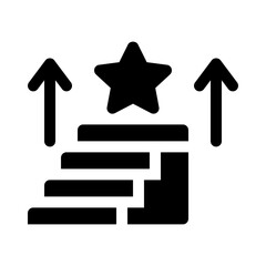 ladder glyph icon