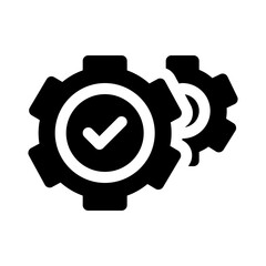 management glyph icon