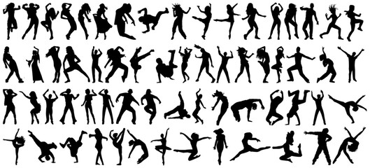 Dance silhouette collection