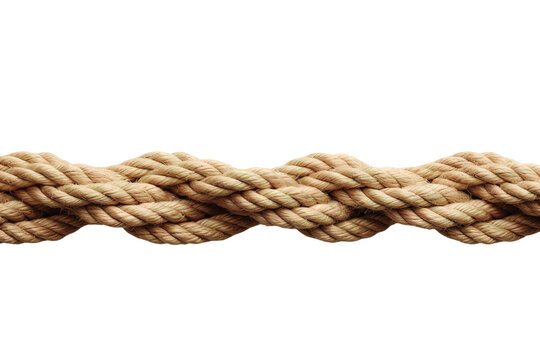 The Dance of the Unraveled Rope on White or PNG Transparent Background.
