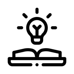 knowledge line icon