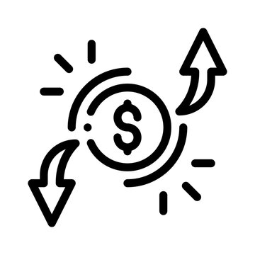 currency line icon