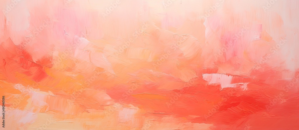Poster artistic tools like paint, brushes, spatula, and art palette set against a blank background with abu