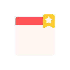 calendar date frame