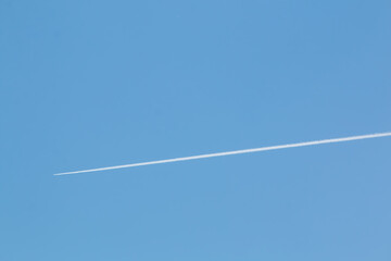 airplane in flight