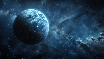 Obraz premium space background