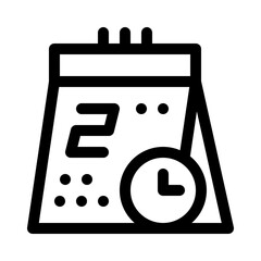schedule line icon