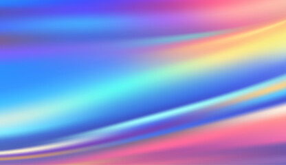 Obraz premium abstract multicolor background with lines and waves in rainbow colors