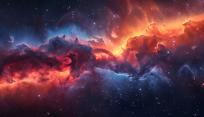 Obraz premium space background