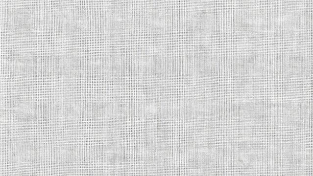 Subtle, high-resolution textile texture featuring soft, white linen fabric on a transparent background, ideal for abstract designs, banners, and wallpapers with grayscale displacement maps.