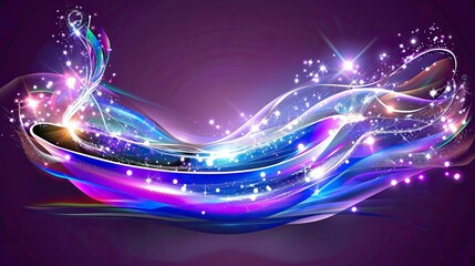 A mystical trowel glimmering with runes and adorned with sparkling elements.