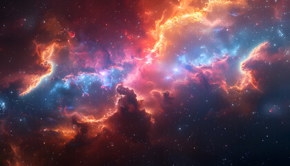 Fototapeta premium space background