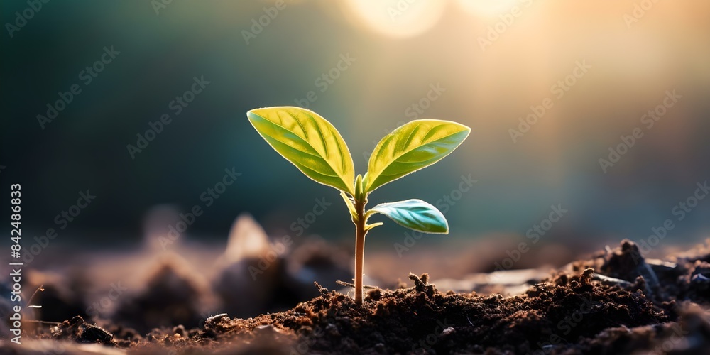 Poster inspiring message to strive for daily progress in personal growth and development. concept 