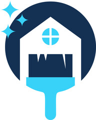 Cleaning Service Logo Icon