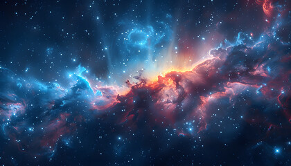 Fototapeta premium space background