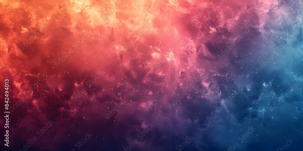Poster retro-style abstract digital wallpaper with grainy texture and color gradient. concept abstract desi