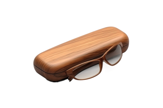 The Spectacled Guardian on White or PNG Transparent Background.