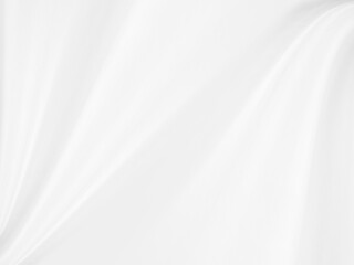 Curtain white wave and soft shadow and blur. frabic shapes curve designs. abstract backround on...